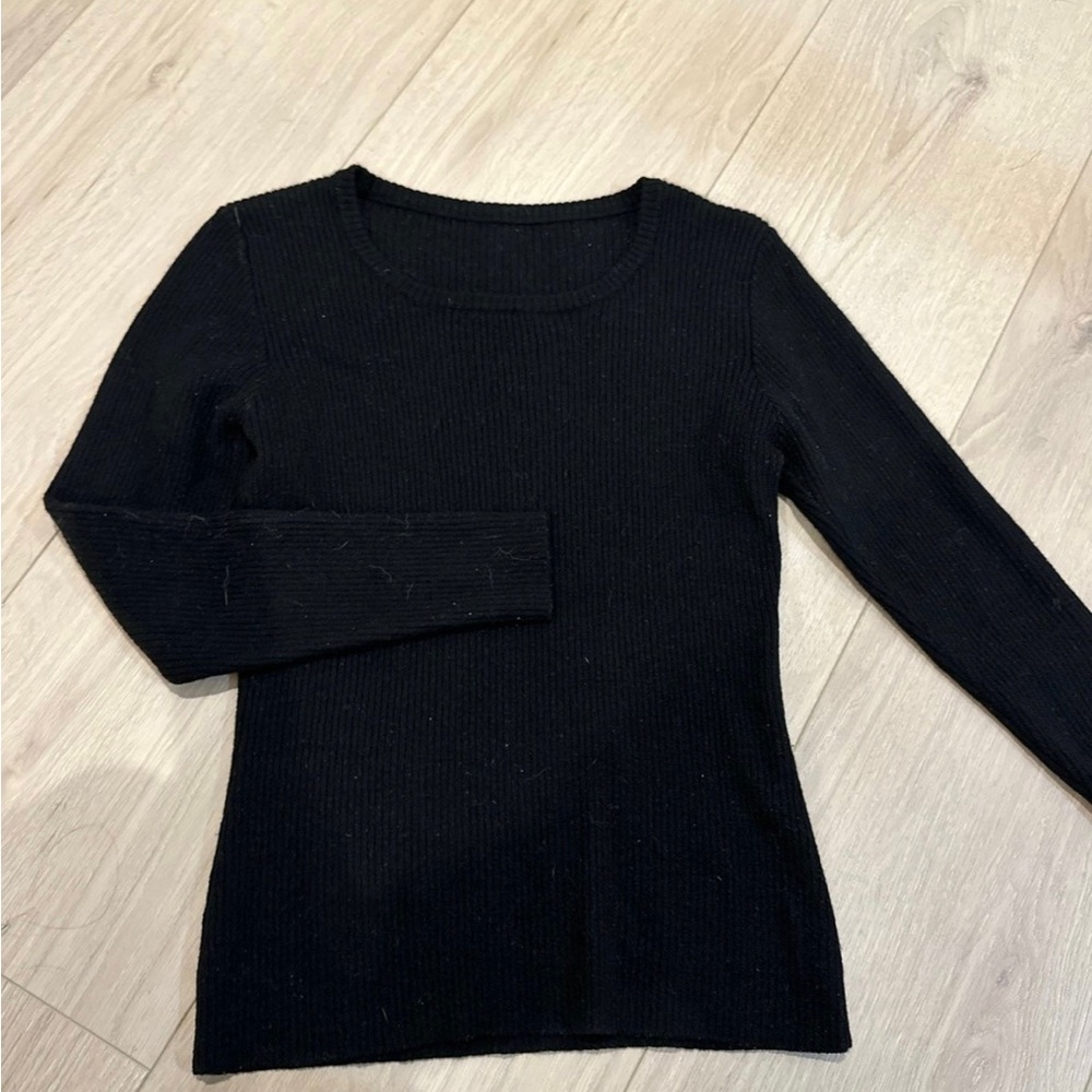 Black sweater